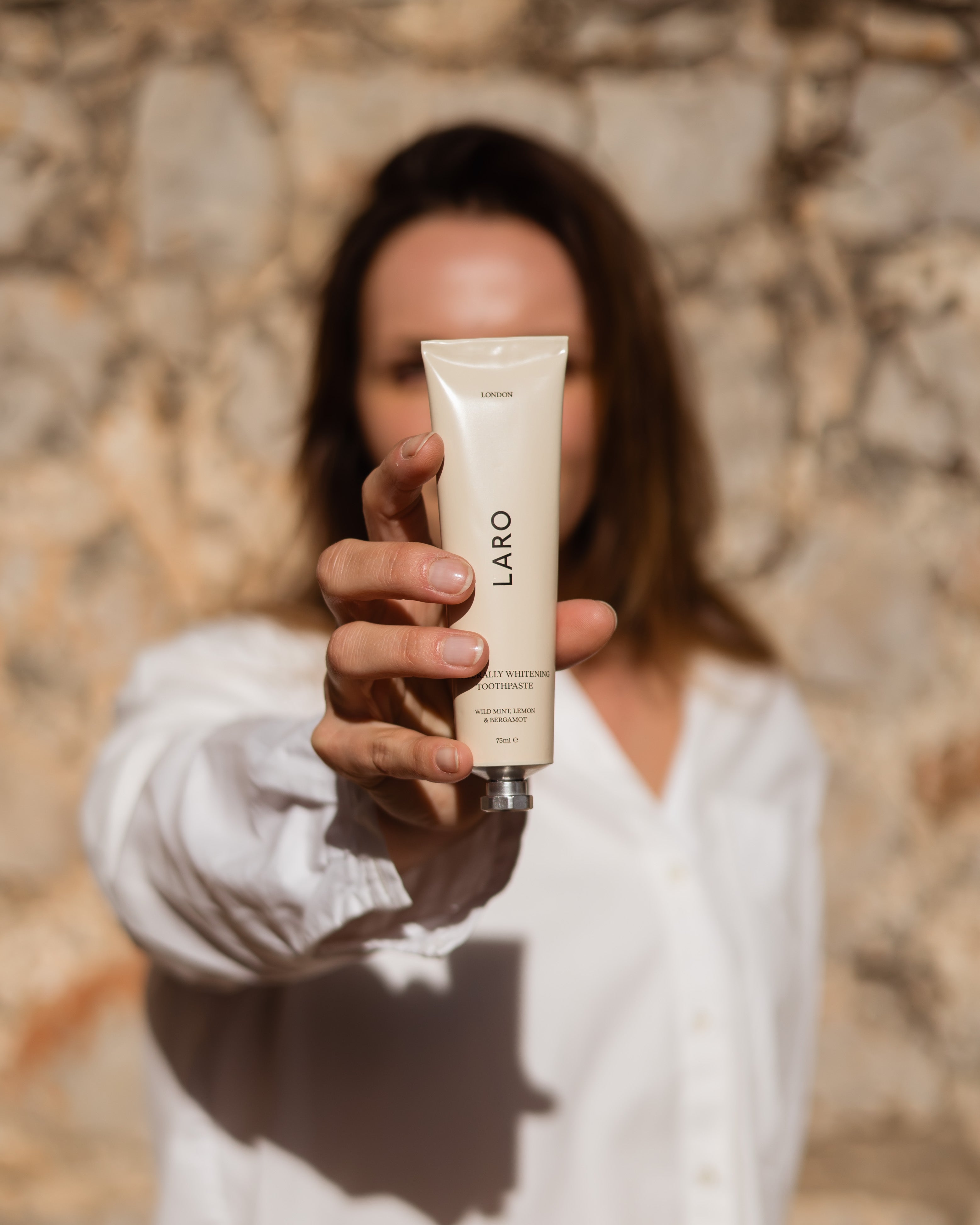 Our founder Beth created Laro to give oral care it's deserving place at the center of daily beauty regimes.